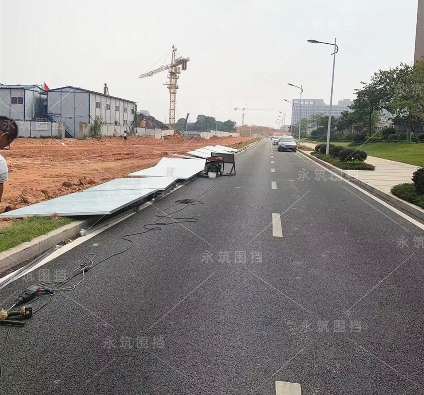 夾芯泡沫圍蔽